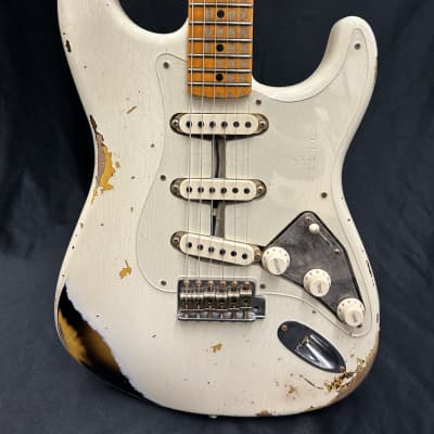 Fender Custom Shop Limited Edition 1956 Stratocaster Heavy Relic - Aged India Ivory image 1