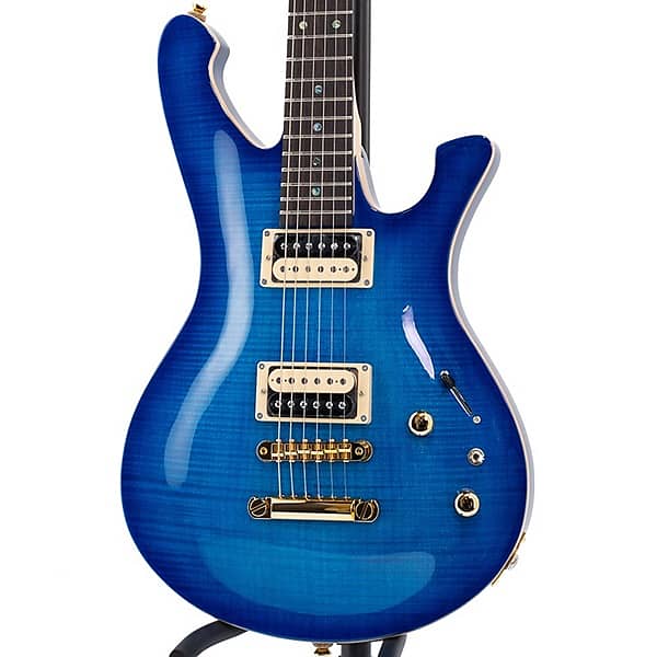 MD Guitars MDPremier MDG4 / SPT (Seethrough Blue) Reverb