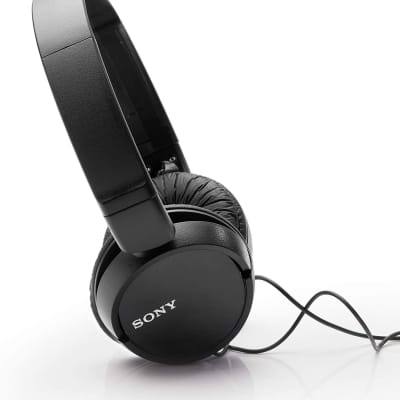 Sony - MDR-ZX110/BLK - ZX Series Stereo Headphones - Black image 4