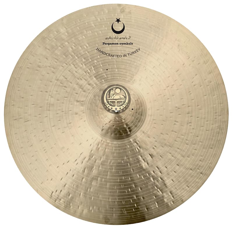 Pergamon Cymbals 19" Traditional Jazz CrashRide Reverb