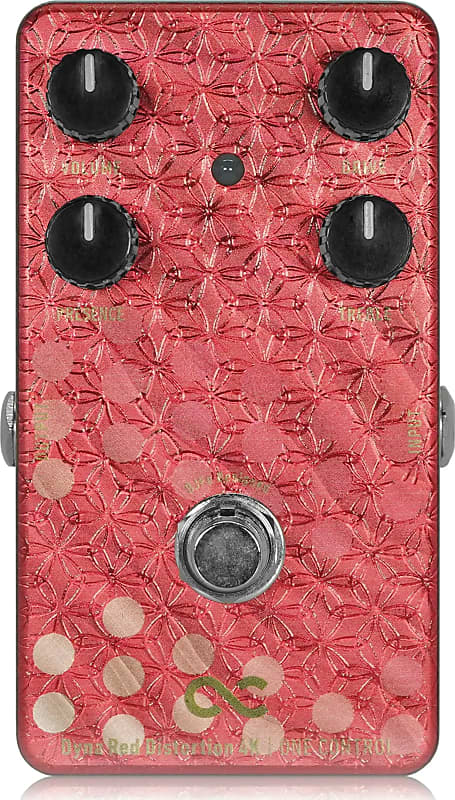 One Control Dyna Red Distortion 4K Guitar Effects Pedal