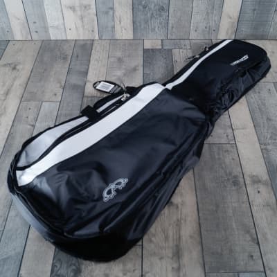 Madarozzo Essential Series Full Size 'Classical' Gig Bag 8mm Padding, Black/Grey for sale
