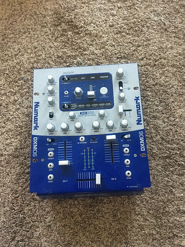 Numark DXM06 DJ Mixer Reverb