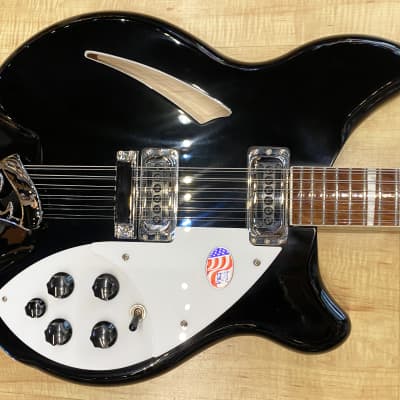 Rickenbacker 360/12 12-string Electric Guitar 24-Fret Version JetGlo image 2