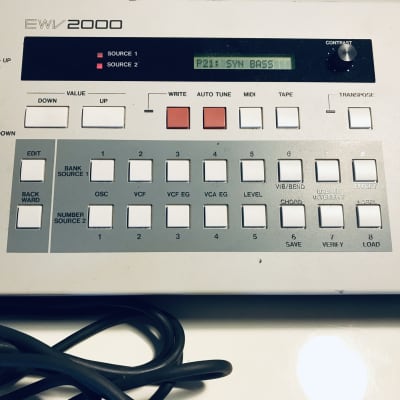 Akai EVI 1000 EWV 2000 Analog Wind Synthesizer 1980s | Reverb