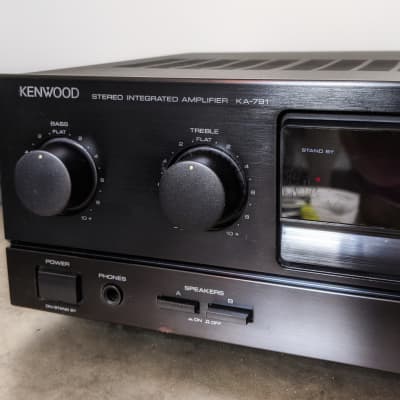 Kenwood KA-791 120 watt/channel Amplifier. Beautiful | Reverb