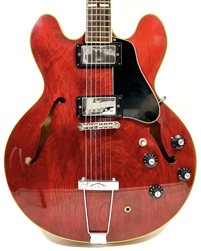 Greco SA-700 (ES-335) MIJ Cherry from 1973 | Reverb