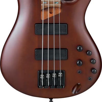 Ibanez SR500E Soundgear Standard 4-String Electric Bass Guitar Brown Mahogany image 2