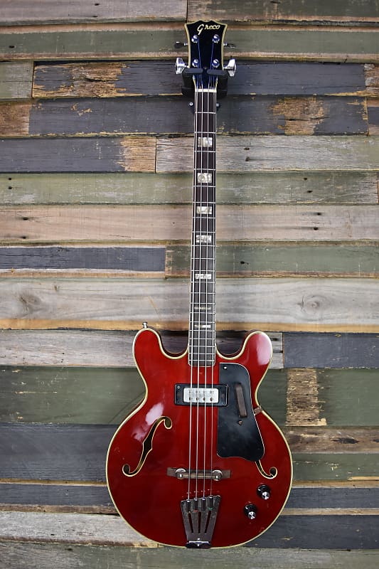 Greco Hollowbody Bass 1960's | Reverb