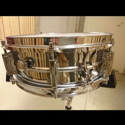 Sonor D505 5.75x14 Phonic Ferromanganese Steel Snare Drum Reverb Norway