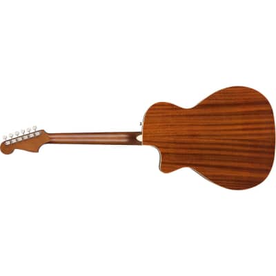 Fender Newporter Player Acoustic Guitar, Walnut Fingerboard, Natural, 0970743021 image 2