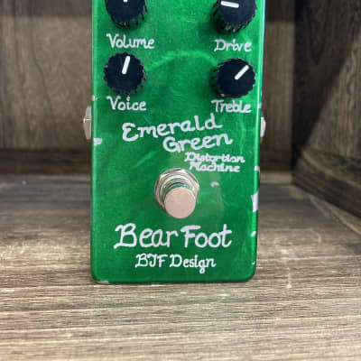 Reverb.com listing, price, conditions, and images for bearfoot-fx-emerald-green-overdrive