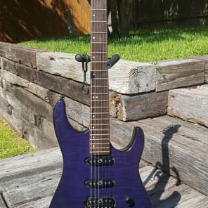 Washburn Stevie Salas Signature model Guitar Translucent