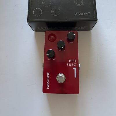 Reverb.com listing, price, conditions, and images for lunastone-red-fuzz