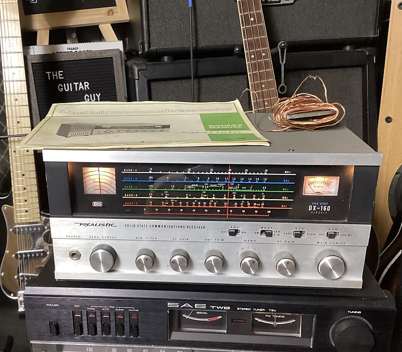 Realistic dx 150 solid state communications ham radio reverb