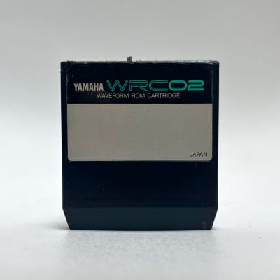 Yamaha WRC02 Waveform Rom Cartridge 1986 RX5 Drum Machine