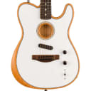 Pre-Owned Fender Acoustasonic Player Telecatser, Rosewood FB - Arctic White