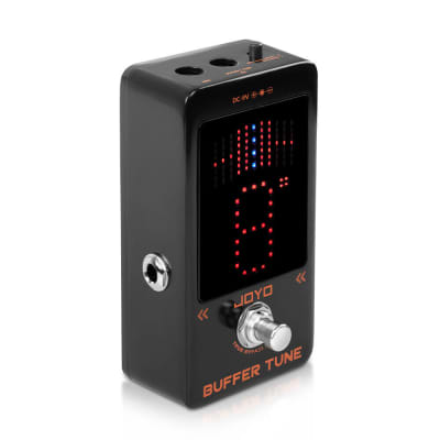 JOYO JF-19 Buffer Tune Pedal Accurate Tuner LED Screen Electric Bass, Guitar etc image 3