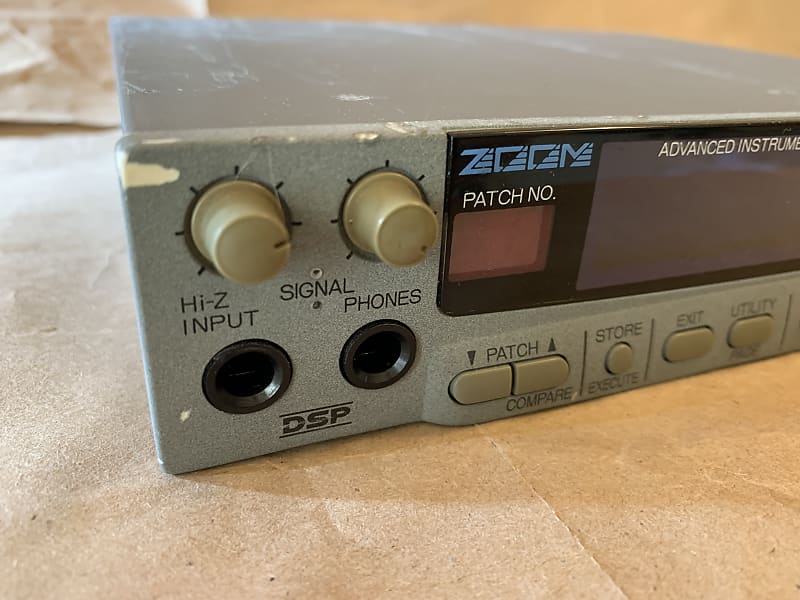 Zoom 9030 Advanced Instrument Effects Processor 90s VGC | Reverb