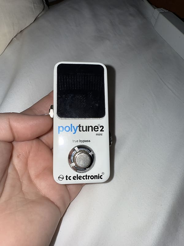 TC Electronic Polytune 2 Mini Poly-Chromatic Tuner Pedal | Reverb