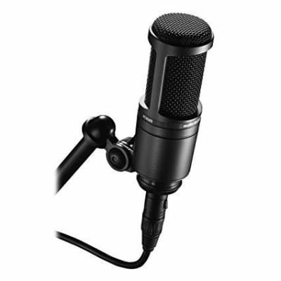 Audio‑Technica AT2020 Cardioid Condenser Microphone