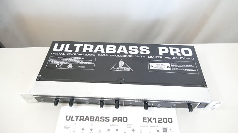 ULTRABASS PRO EX1200 サブハーモニックベースプロセッサー ULTRABASS PRO EX1200 サブハーモニックベースプロセッサー