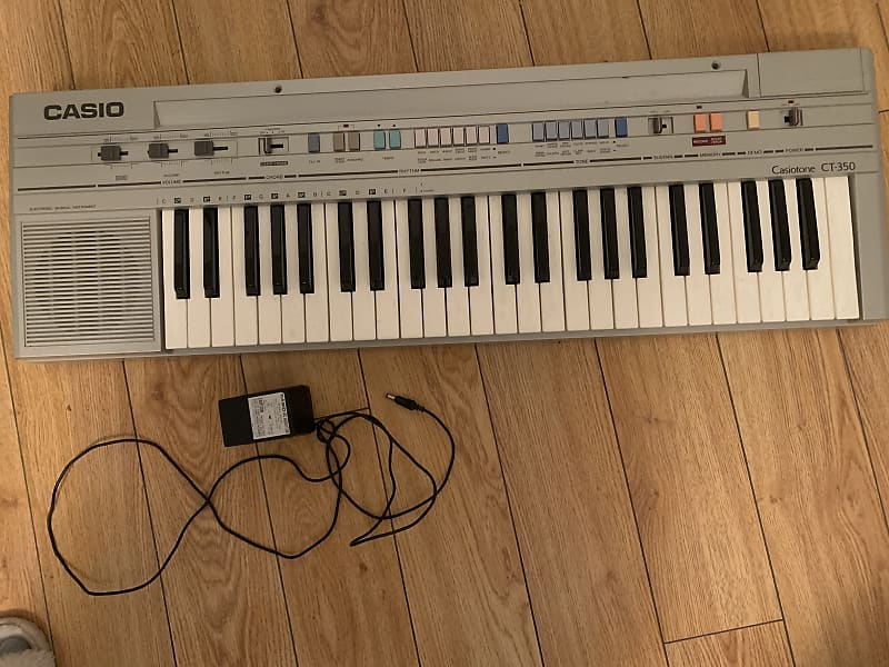 CASIO CT-350 Casiotone シンセサイザー　廃盤 Casio Casiotone CT-350 1986 | Reverb