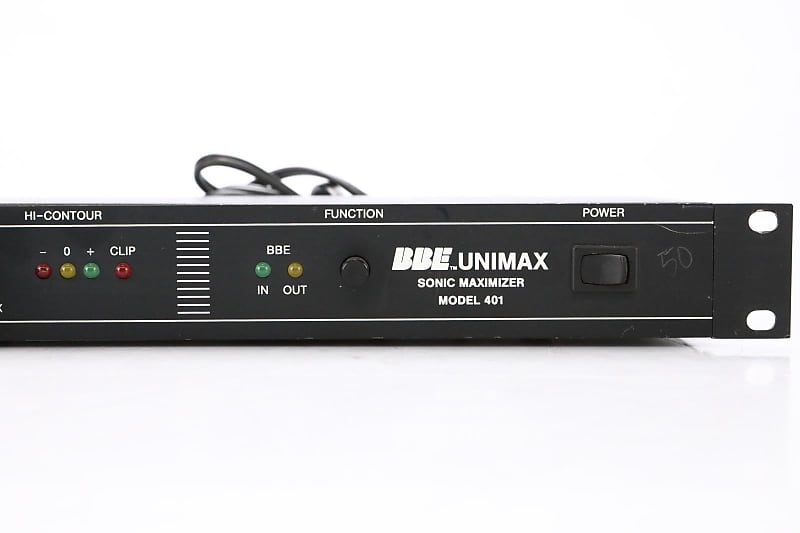 BBE Unimax Model 401 Sonic Maximizer Effects Enhancer #48426