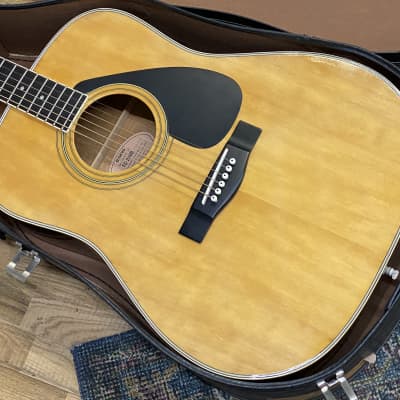 Yamaha FG-200D - Natural Finish - Comes w/ Vintage Hardcase - Made in Japan  | Reverb Australia