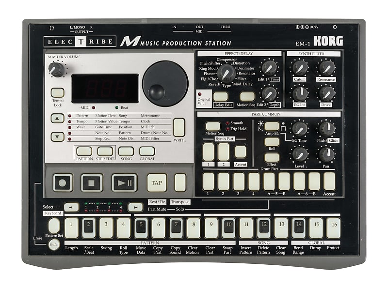 KORG ELECTRIBE EM-1 エレクトライブ リズムマシン DTM KORG ELECTRIBE EM-1 エレクトライブ リズムマシン DTM - メルカリ