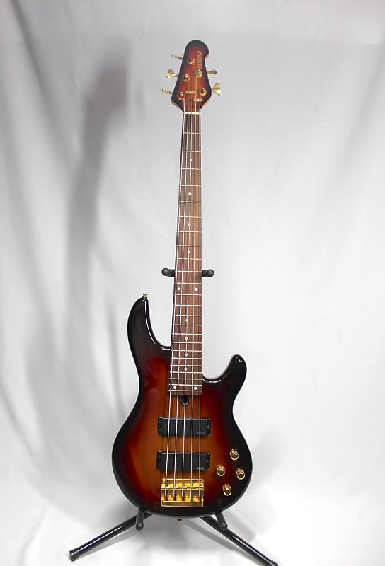 Yamaha BBG5S 5String Active Bass, 2000, MIT (Used) Reverb