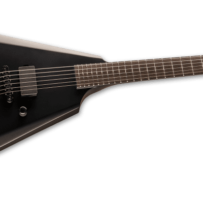 ESP LTD Arrow-NT Black Metal Black Satin Electric Guitar B-Stock Arrow NT image 3
