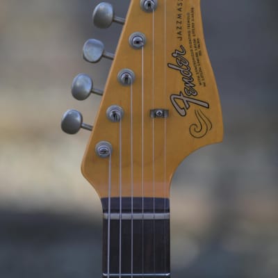 Fender Custom Shop '66 Jazzmaster Journeyman Relic - Charcoal frost Metallic Over Chocolate 3-Tone Sunburst image 21