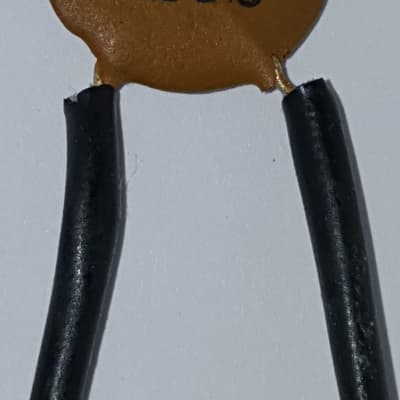 1970 CTS 1.5 M Gibson POT + Fender Stratocaster .02 uF Circle D ceramic disc capacitor image 6