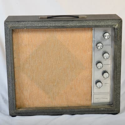 Silvertone Model 1482 5-Watt 1x12 Guitar Combo 1960s - Black image 6