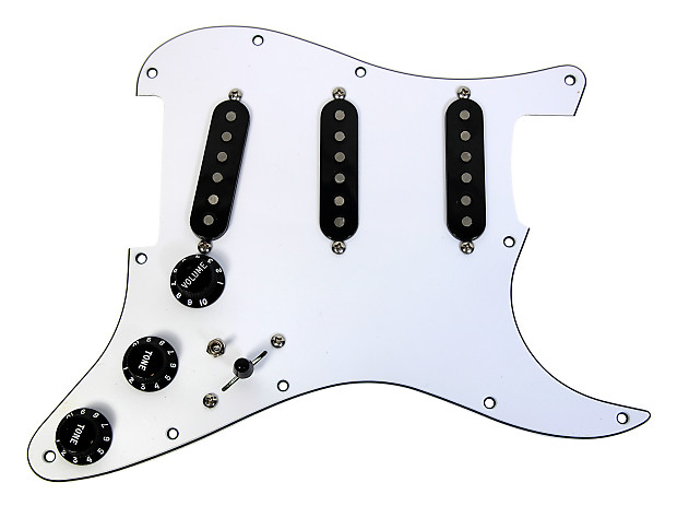 920D Custom Shop 15-11-13 Fender Custom Shop Texas Special Loaded Strat Pickguard w/ 7-Way Switching image 1