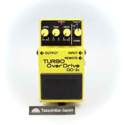 Reverb.com listing, price, conditions, and images for boss-od-2r-turbo-overdrive
