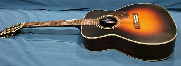 Epiphone Masterbilt EF-500R OM Acoustic -- all-solid Spruce