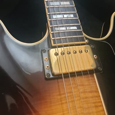 Yamaha SA2200-OVS Semi-Hollow Electric Guitar image 6