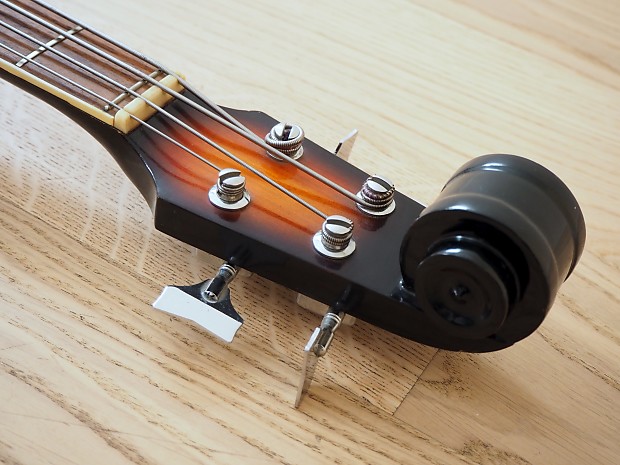 1960s Teisco Violin Bass Vintage w/ Scroll Headstock Japan