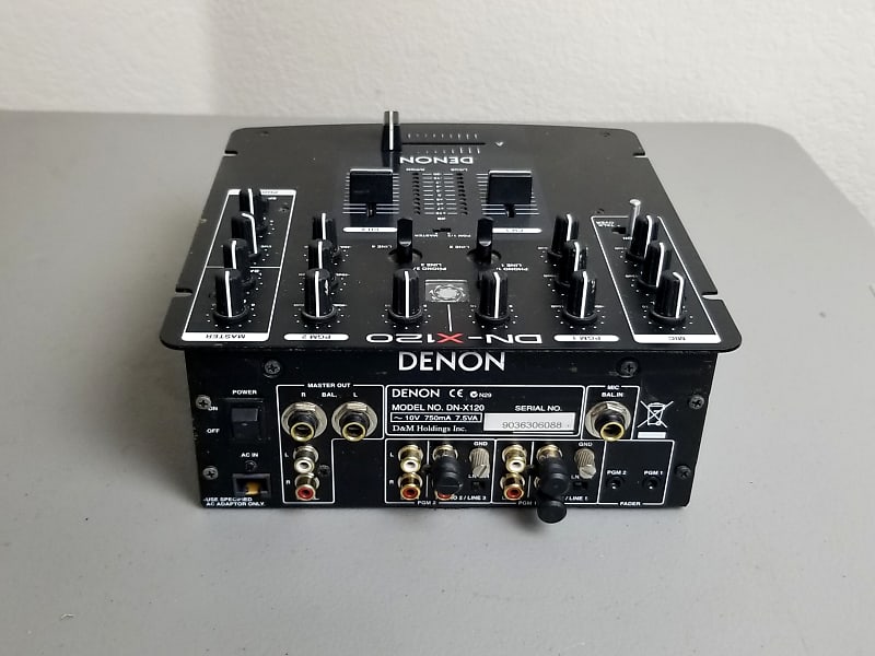 Denon DN-X120 Compact Professional DJ Mixer | Reverb