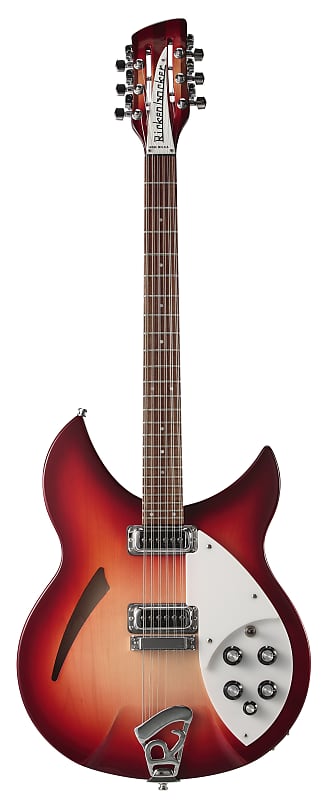 Rickenbacker 330/12 Fireglo Semi Hollow Guitar image 1