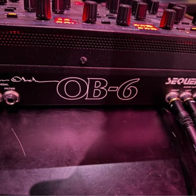 Sequential OB-6 Desktop 6-Voice Polyphonic Synthesizer 2018 - Present - Black with Wood Sides image 4
