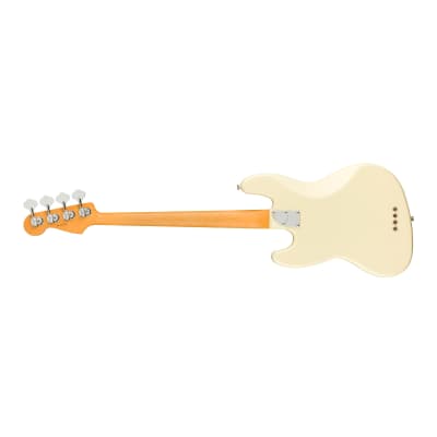 Fender American Professional II 4-String Jazz Bass (Right-Handed, Olympic White) image 2