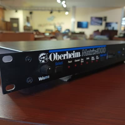 Oberheim Matrix 1000 Rackmount 6-Voice Synthesizer 1987 - Black