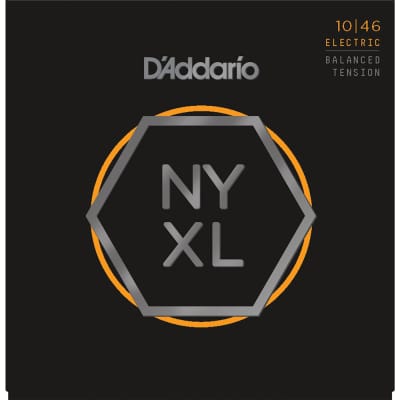 D'Addario NYXL 1046BT Nickel Wound Electric Guitar Strings (10-46) image 1