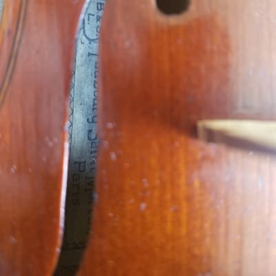 Revived Parisian Workshop 4/4 Vintage Violin Antique French | Reverb