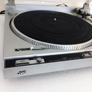 Vintage JVC L-F210 Direct Drive Turntable with Original Audio Technica DR100 Cartridge Audiophile in image 5
