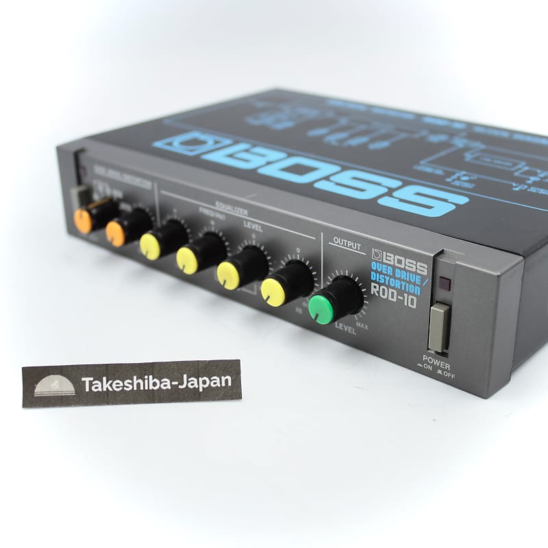 ギター BOSS / ROD-10 OVER DRIVE DISTORTION BOSS ROD-10 Over Drive Distortion Micro Rack Guitar Effects