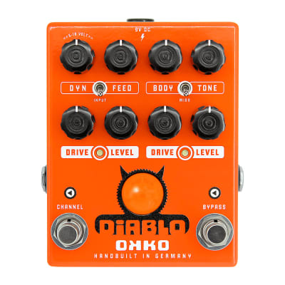 Okko Diablo Dual Overdrive Pedal | Reverb